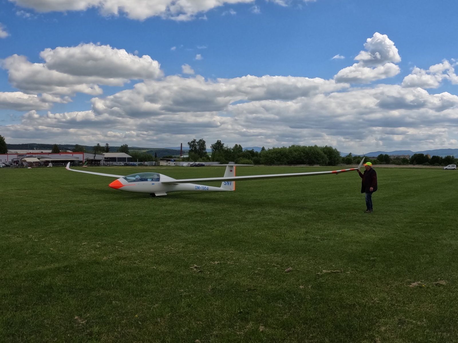 Duo Discus pripravený na štart